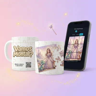Caneca interativa Mundo Encantado